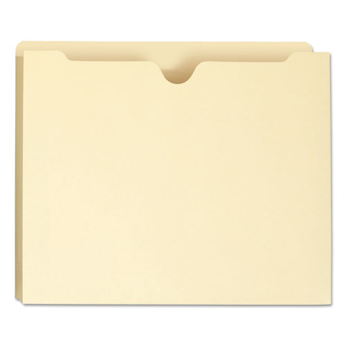 Manila File Jackets, 2-ply Straight Tab, Letter Size, Manila, 50/box