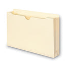 100% Recycled Top Tab File Jackets, Straight Tab, Legal Size, Manila, 50/box