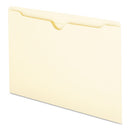 Manila File Jackets, 2-ply Straight Tab, Legal Size, Manila, 100/box