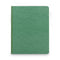 Prong Fastener Premium Pressboard Report Cover, Two-piece Prong Fastener, 3" Capacity, 8.5 X 11, Green/green