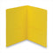Two-pocket Folder, Textured Paper, 100-sheet Capacity, 11 X 8.5, Yellow, 25/box