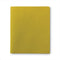 Two-pocket Folder, Textured Paper, 100-sheet Capacity, 11 X 8.5, Yellow, 25/box