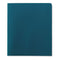 Two-pocket Folder, Textured Paper, 100-sheet Capacity, 11 X 8.5, Teal, 25/box