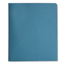 2-pocket Folder With Tang Fastener, 0.5" Capacity, 11 X 8.5, Blue, 25/box