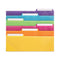 Three-ring Binder Poly Index Dividers With Pocket, 9.75 X 11.25, Assorted Colors, 30/box