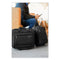 Rolling Business Case, Fits Devices Up To 15.6", Polyester, 16.54 X 8 X 9.06, Black