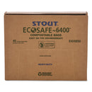 Ecosafe-6400 Bags, 48 Gal, 0.85 Mil, 42" X 48", Green, 40/box