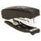 Soft Grip Half Strip Hand Stapler, 20-sheet Capacity, Black