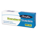 S.f. 1 Standard Staples, 0.25" Leg, 0.5" Crown, Steel, 5,000/box