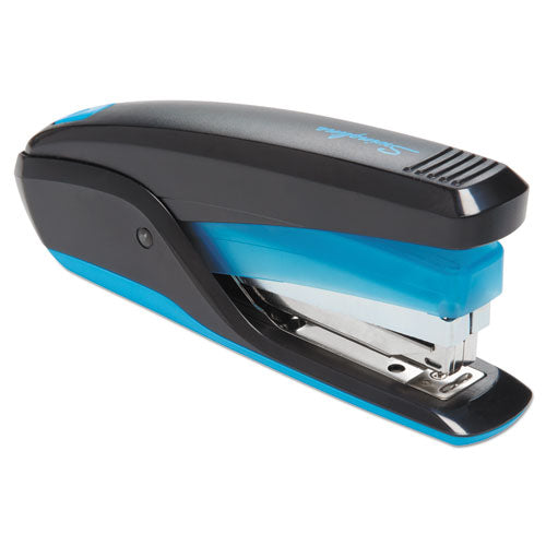 Quicktouch Reduced Effort Full Strip Stapler, 20-sheet Capacity, Black/blue