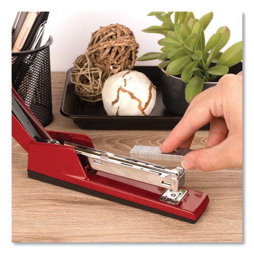 747 Classic Full Strip Stapler, 30-sheet Capacity, Lipstick Red