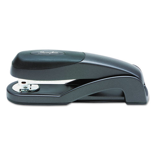 Optima Full Strip Desk Stapler, 25-sheet Capacity, Graphite Black