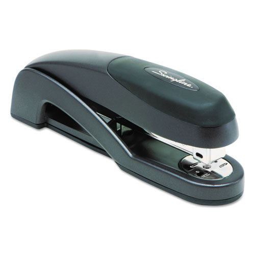 Optima Full Strip Desk Stapler, 25-sheet Capacity, Graphite Black