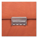 Milestone Briefcase, Fits Devices Up To 15.6", Leather, 5 X 5 X 12, Cognac