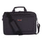 Cadence Slim Briefcase, Fits Devices Up To 15.6", Polyester, 3.5 X 3.5 X 16, Charcoal