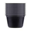 Portion Cups, 2 Oz, Black, 2,500/carton