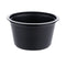 Portion Cups, 2 Oz, Black, 2,500/carton