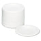 Plastic Dinnerware, Plates, 7" Dia, White, 125/pack