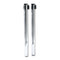 Adjusta-tape Crowd Control Stanchion Posts Only, Polished Aluminum, 40" High, Silver, 2/box