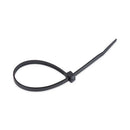 Nylon Cable Ties, 8 X 0.19, 50 Lb, Black, 1,000/pack