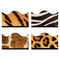 Terrific Trimmers Print Board Trim, 2.25" X 156 Ft, Animal Prints, Assorted Colors/designs
