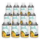 Premium Metered Air Freshener Refill, Citrus, 6.6 Oz Aerosol Spray, 12/carton