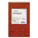 Gold Fibre Retro Wirebound Writing Pads, Medium/college Rule, Red Cover, 80 Antique Ivory 5 X 8 Sheets