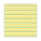 Gold Fibre Quality Writing Pads, Narrow Rule, 50 Canary-yellow 8.5 X 11.75 Sheets, Dozen