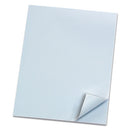 Quadrille Pads, Quadrille Rule (8 Sq/in), 50 White (heavyweight 20 Lb Bond) 8.5 X 11 Sheets