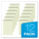 Steno Pads, Gregg Rule, Tan Cover, 60 Green-tint 6 X 9 Sheets