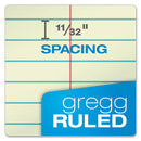 Steno Pads, Gregg Rule, Tan Cover, 80 Green-tint 6 X 9 Sheets