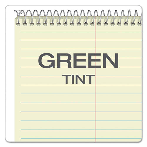 Steno Pads, Gregg Rule, Tan Cover, 80 Green-tint 6 X 9 Sheets