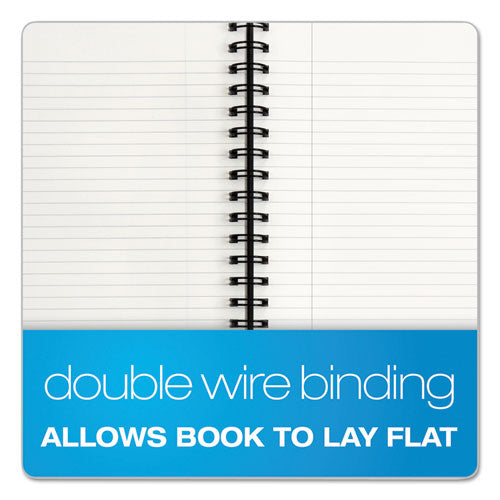 Royale Wirebound Business Notebooks, 1-subject, Medium/college Rule, Black/gray Cover, (96) 11.75 X 8.25 Sheets