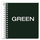 Earthwise By Oxford Recycled One-subject Notebook, Narrow Rule, Green Cover, (80) 8 X 5 Sheets