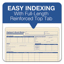 Employee Record Master File Jacket, Straight Tab, Letter Size, Manila, 20/pack