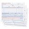 Hazardous Material Short Form, Three-part Carbonless, 7 X 8.5, 50 Forms Total