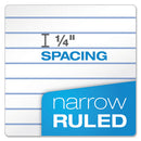 Second Nature Single Subject Wirebound Notebooks, Narrow Rule, Green Cover, (80) 8 X 5 Sheets