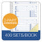 Second Nature Phone Call Book, Two-part Carbonless, 5 X 2.75, 4 Forms/sheet, 400 Forms Total