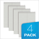 Prism Steno Pads, Gregg Rule, Gray Cover, 80 Gray 6 X 9 Sheets, 4/pack