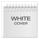 Reporter’s Notepad, Wide/legal Rule, White Cover, 70 White 4 X 8 Sheets, 12/pack