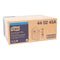 Industrial Paper Wiper, 4-ply, 8.54 X 16.5, Unscented, Blue, 90 Towels/box, 10 Boxes/carton