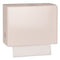 Singlefold Hand Towel Dispenser, 11.75 X 5.75 X 9.25, White