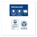 Advanced Masterfold Dispenser Napkins, 1-ply,12" X 17", White, 6000/carton