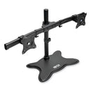 Dual Desktop Monitor Stand, For 13" To 27" Monitors, 31.69" X 10" X 18.11", Black, Supports 26 Lb