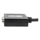 Hdmi To Vga With Audio Converter Cable, 6", Black