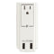 Protect It! Surge Protector, 6 Ac Outlets/2 Usb Ports, 6 Ft Cord, 990 J, Cool Gray