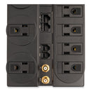 Protect It! Surge Protector, 8 Ac Outlets, 10 Ft Cord, 3,240 J, Black