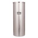 Standing Stainless Wipes Dispener, 12 X 12 X 36, Cylindrical, 5 Gal, Stainless Steel