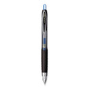 207 Signo Gel Ultra Micro Gel Pen, Retractable, Extra-fine 0.38 Mm, Blue Ink, Smoke Barrel