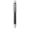 Jetstream Retractable Ballpoint Pen, 1 Mm, Blue-black Ink, Black Barrel